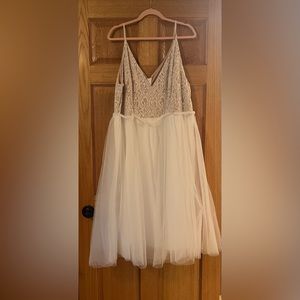 SHEIN white bridal shower dress. Never worn.